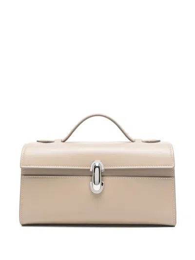 Savette "symmetry Pochette" In Smooth Calf Leather