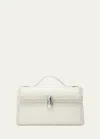 Savette Symmetry Pochette Leather Top-handle Bag In Ivory
