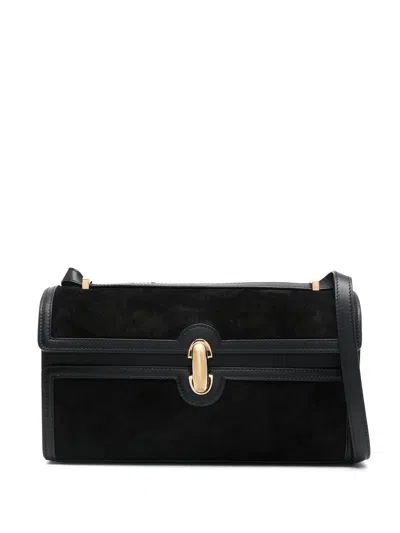 Savette Symmetry Shoulder Bag In Black