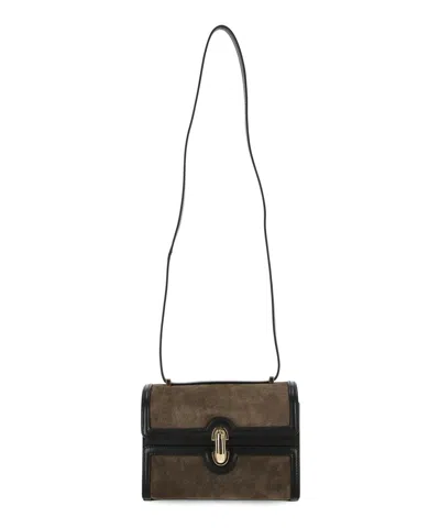 Savette Symmetry Shoulder Bag In Burgundy