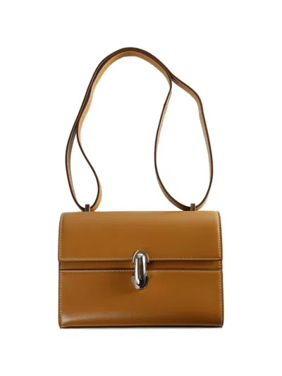 Savette Symmetry Shoulder Bag In Brown