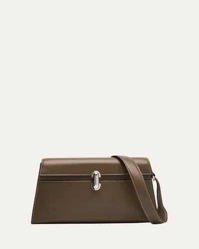 Savette Symmetry Smooth Leather Shoulder Bag