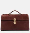 Savette Top-handle Clasp Tote Bag In Brown