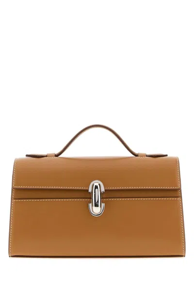Savette Symmetry Top Handle Bag In Brown