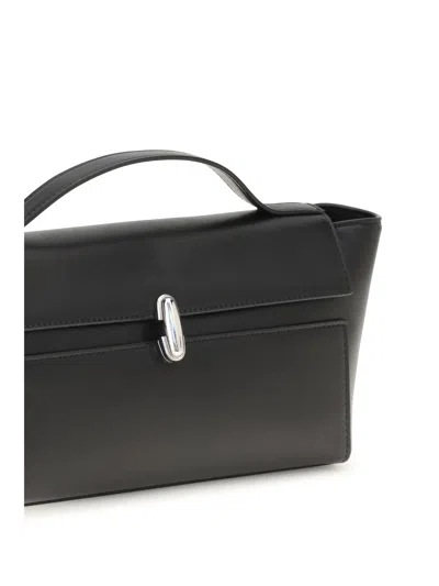 Savette Symmetry Trapeze Clutch In Black