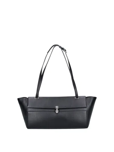 Savette Symmetry Trapeze Shoulder Bag In Black