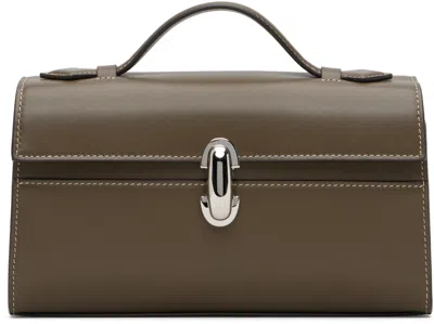 Savette Taupe Symmetry Pochette Bag
