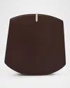 Savette The Florence Calf Leather Crossbody Bag In Coffee