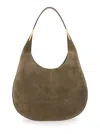 Savette The Florence Hobo In Suede In Brown