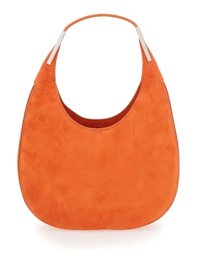Savette The Small Florence Hobo In Suede In Red