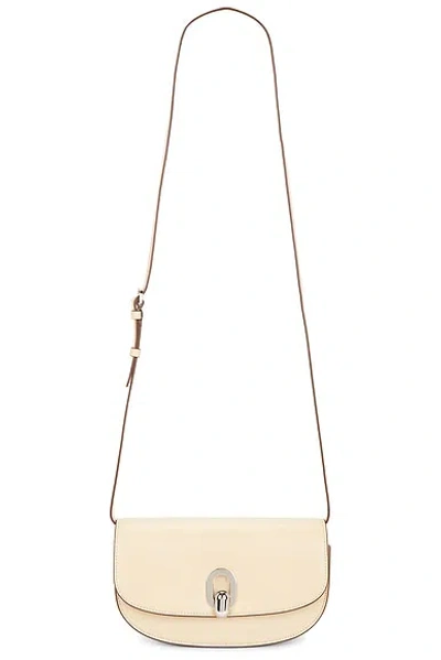Savette Tondo Crescent Bag In Brown