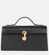 Savette Tote Symmetry Pochette Mit Leder In Schwarz