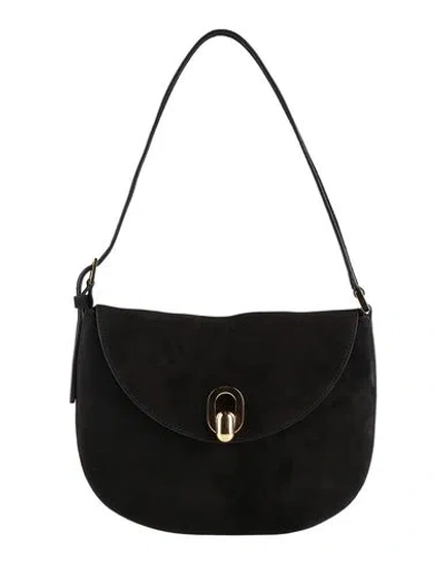 Savette Woman Shoulder Bag Black Size - Leather