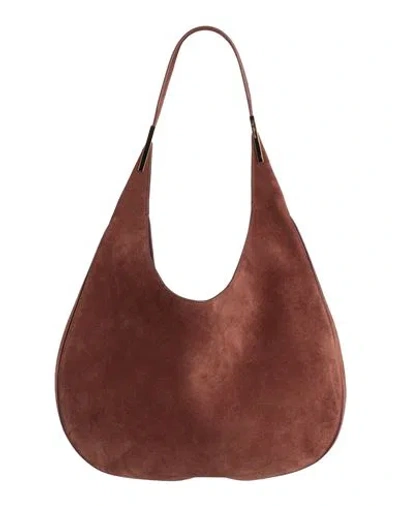 Savette Woman Shoulder Bag Brown Size - Leather