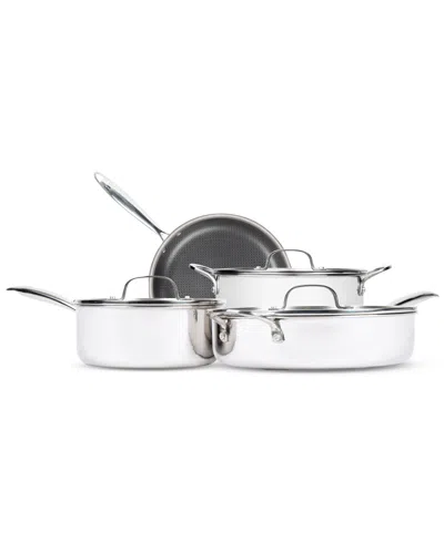 Saveur Selects Diamond Tri-ply Stainless Steel 7-pc. Cookware Set