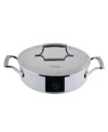 Saveur Selects Voyage Series 3-qt. Tri-ply Sauteuse In Silver