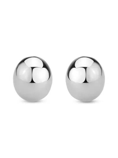 Saviene Women's Aerosphere Huggie Earrings In Silvertone