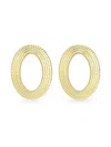 Saviene Women's Cubic Zirconia Drop Earrings In Yellow Gold