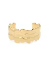 Saviene Women's Gold-plated & Cubic Zirconia Cuff Bracelet