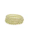 Saviene Women's  5 Strand Metal Ball Graduated Stretch Bracelet In Metal