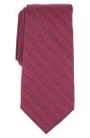 Savile Row Co Abbeydale Tonal Solid Tie In Red