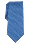Savile Row Co Abbeydale Tonal Solid Tie In Blue