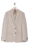 Savile Row Co Camel Texture Weave Sport Coat In Camel