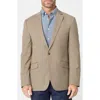 Savile Row Co Check Sport Coat In Khaki