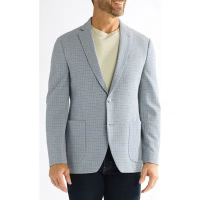 Savile Row Co Gatona Check Sport Coat In Blue