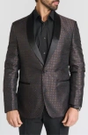 Savile Row Co Jacquard Dinner Jacket