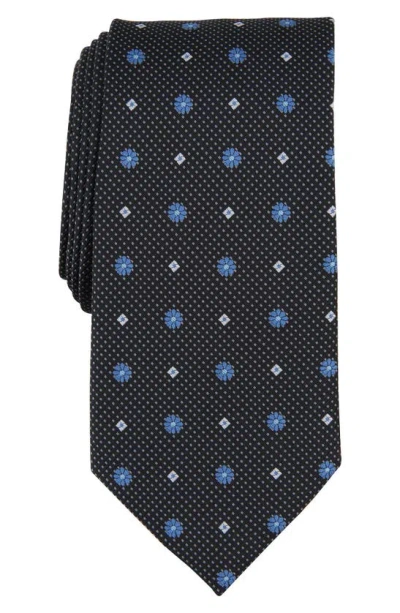 Savile Row Co Jayme Neat Tie In Black