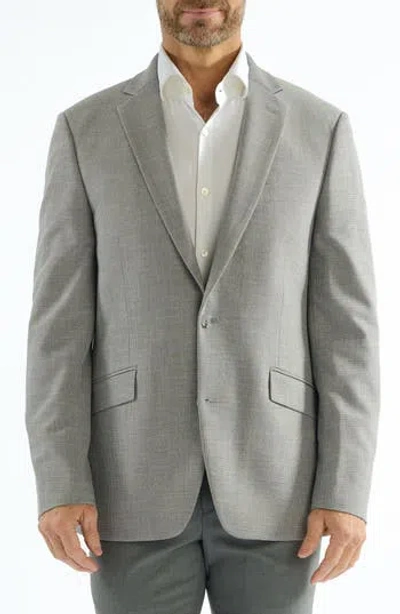 Savile Row Co Mayfair Lino Weave Sport Coat In Gray