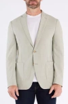 Savile Row Co Micro Check Sport Coat In Green