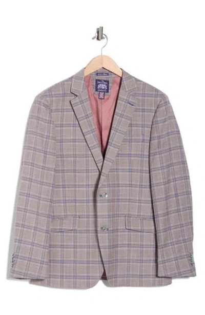 Savile Row Co Plaid Sport Coat In Gray