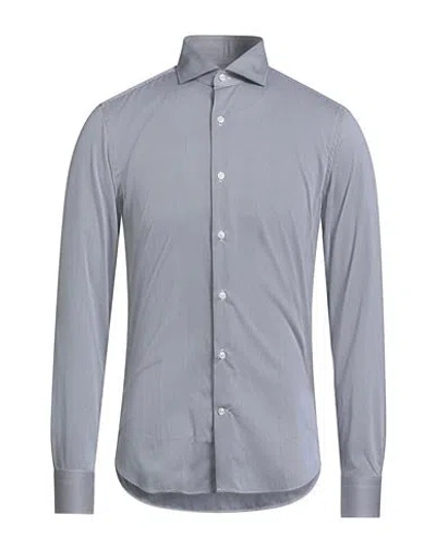 Savile Row Man Shirt Midnight Blue Size 17 ½ Cotton