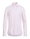 Savile Row Man Shirt Pink Size 17 ½ Cotton In Pink