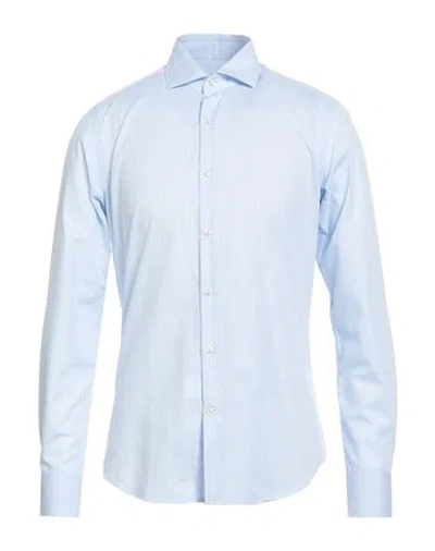 Savile Row Man Shirt Sky Blue Size 15 ¾ Cotton