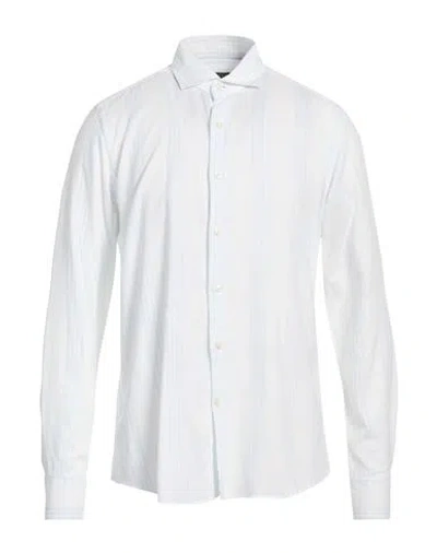 Savile Row Man Shirt White Size 17 ½ Cotton, Linen