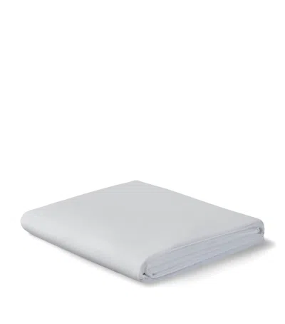 Savoir Beds Cotton Percale The Drift King Fitted Sheet In White