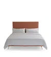 Savoir Trellis King Duvet Cover Set In White