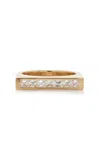 Savolinna Jewelry Be Spiked 18k Yellow Gold Diamond Ring In Gold