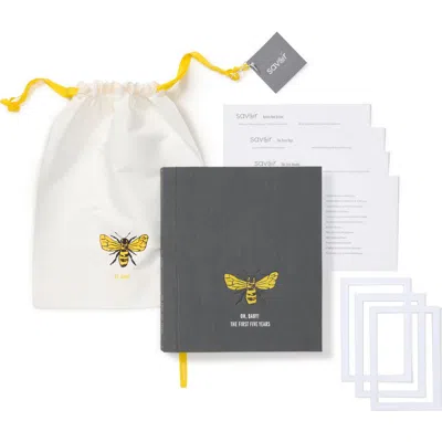 Savor Baby Memory Book In Gray