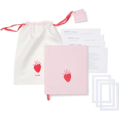 Savor Baby Memory Book In Pink