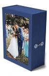 Savor Story Vault Keepsake Box In Blue/ Neutral
