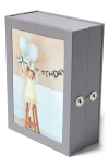 Savor Story Vault Keepsake Box In Slate/ Yellow