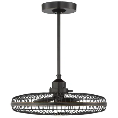 Savoy House 26"  Wetherby Classic Bronze Damp Led Fandelier With Remote