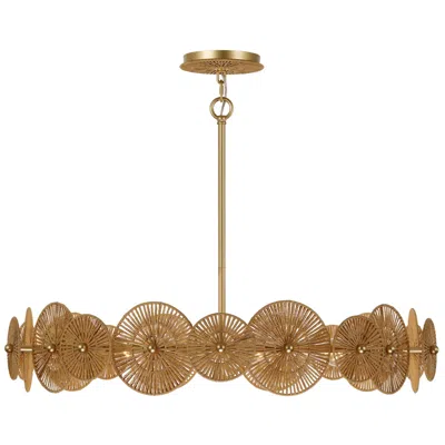 Savoy House Abbott 5-light Pendant In Distressed Gold By Breegan Jane