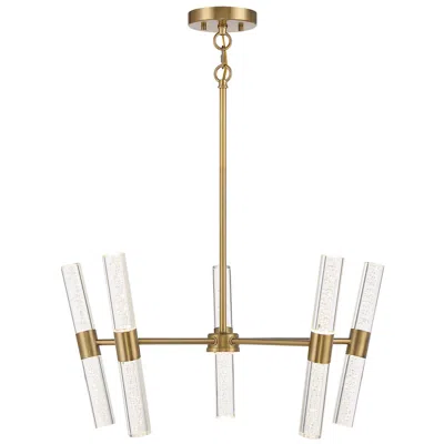 Savoy House Arlon 26" Wide Warm Brass Integrated Led Pendant