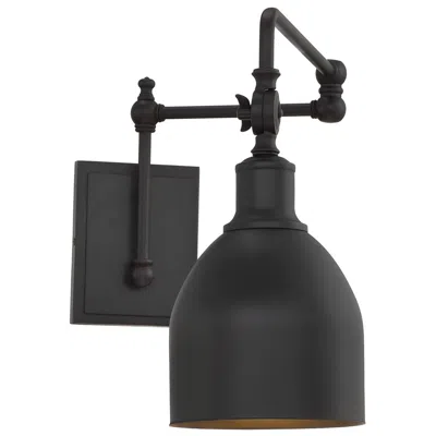 Savoy House Armitage 13 1/2"h Oil-rubbed Bronze Adjustable Wall Sconce