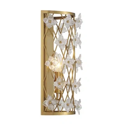 Savoy House Bailey 2-light Wall Sconce In Warm Brass